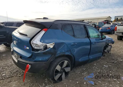 2023 Volvo Xc40 Recharge Ultimate z USA, uszkodzony, nr VIN YV4ED3UM1P2031083